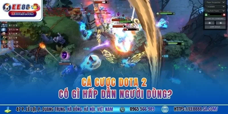 Cá cược Dota 2 có gì hấp dẫn người dùng?