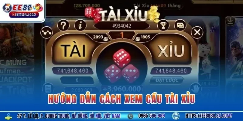 Cách xem cầu tài xỉu
