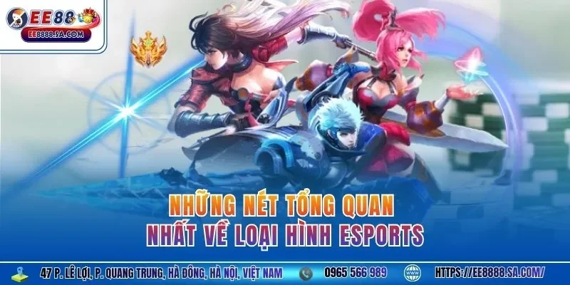 Những nét tổng quan nhất về loại hình Esports